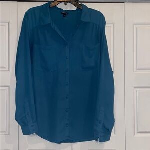 Torrid Teal Top